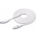 CELLULAR LINE USBDATAC2LMFI3MW - USB-C zu Lightning Kabel (Weiss)