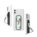 Clckr - Universal Antibakterielle Finger Griff Halterung mit Aufsteller für Smartphones / Tablets (44514) - Mint Green Floral