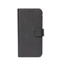Decoded - 2in1 iPhone 12 / iPhone 12 Pro Echtleder Magnet Wallet Case Tasche Flip Cover (D21IPO61DW4BK) - Schwarz
