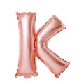 Sonstige Marke, (80cm) Buchstaben Ballon Geburtstags Party Luftballon Folienballon - Buchstabe K / Roségold