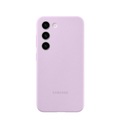 Samsung, Samsung - Galaxy S23 5G Silikon Cover Hülle (EF-PS911TVEGWW) - Lila