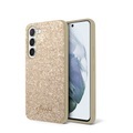 Guess - Samsung Galaxy S23 5G Hardcase Hülle Glitter Script (GUHCS23SHGGSHD) - Gold