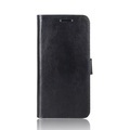 Samsung Galaxy Note 8 Leder Tasche Portemonnaie mit Aufstellfunktion - Schwarz