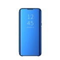 Samsung Galaxy S10e Clear View Standing Cover Hülle - Blau