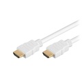Goobay - (10m) Highspeed 3D / 4K HDMI Kabel mit Ethernet Audio/Video Verbindungskabel (31896) - Weiss