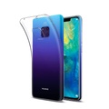 Huawei, Huawei Mate 20 Pro Gummi Hülle Case Slim Design - Transparent