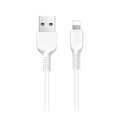 Apple, Hoco - 2A Lightning auf USB C Schnellladekabel Datenkabel 2m - Weiss