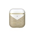 iDeal of Sweden - AirPods (1. & 2. Generation) Atelier Leder Tasche Schutzhülle Abdeckung (IDFAPC-246) - Wild Cameo