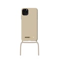iDeal of Sweden - iPhone 11 Pro Max / iPhone Xs Max Necklace Case Hardcase Hülle Ordinary + Handykette (IDPNSS21-I1965-299) - Cream Beige