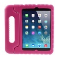Apple, iPad Mini 1 / 2 / 3 Stossfeste Schaumstoff Schutz Hülle + Griff für Kinder - Pink