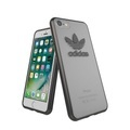 adidas Originals - iPhone 8 / iPhone 7 Slim Gummi Hülle (27679) - Transparent / Schwarz