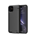 iPhone 11 Backpack Akku Case (4200mAh) Schutzhülle mit Kickstand - Schwarz