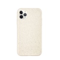 Apple, iPhone 11 Pro Bio Gummi Schutzhülle Eco Friendly Nachhaltig Kompostierbar - Weiss / Beige