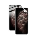 (2er Set) IMAK - iPhone 11 Pro / iPhone XS / X Hydrogel Film III Full Screen Display Schutzfolie - Montage Set