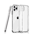 Apple, iPhone 11 Pro Max Hybrid Hülle mit Acryl Rückseite - Transparent