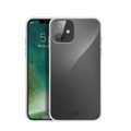 XQISIT - iPhone 12 Mini Flex Case Gummi Hülle (Antibakteriell) - Transparent