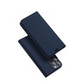 Dux Ducis - iPhone 12 Pro Max Flip Wallet Cover Leder Tasche - Dunkelblau