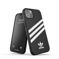 adidas Originals - iPhone 13 Moulded Case Leder Hülle (47093) - Schwarz / Weiss