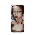 Apfelkiste © - iPhone SE (2020) / 8 / 7 Gummi Case Hülle Ultra Thin Moderne Kunst - Braun