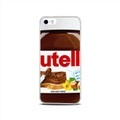 Apfelkiste © - iPhone SE / 5 / 5S Gummi Case Hülle Ultra Thin Nuss-Nougat Creme - Braun