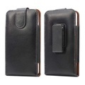 iPhone 8 Plus / 7 Plus / 6S Plus / 6 Plus Echtleder Tasche mit 360° Gürtelclip (bis 6.8