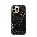 Burga - iPhone 13 Pro Hybrid Hardcase Schutzhülle Tough - Rose Gold Marble