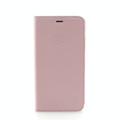 Mike Galeli - iPhone 13 Mini Echtleder Book Case Tasche Flip Cover Hand Made (MARCIP13MINI-M02) - Rosa