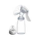 undefined, Baby Mutter Milchpumpe Manuelle Brustpumpe zum Stillen + Trinkflasche (150ml) - Transparent
