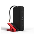 MOPHIE, Mophie - Go Rugged Jumpstart 4in1 Dual USB A Power Bank 15000mAh + Auto KFZ Start Hilfe Überbrückungskabel / LED Flutlicht / Luftkompressor (401107704) - Schwarz