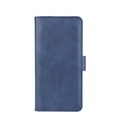 Nokia 8.3 5G Vintage Leder Tasche Flip Cover Fashion Design - Blau