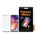 PanzerGlass Samsung Galaxy A70 Panzer Glas Display Schutzfolie Case Friendly mit Rahmen Schwarz (7191)