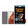 PanzerGlass Privacy & Case Friendly - Bildschirmschutz für Handy - Glas - mit Sichtschutzfilter - kristallklar, Black Border - für Samsung Galaxy S21+ 5G
