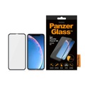 PanzerGlass - iPhone 11 Pro Panzer Glas Display Schutzfolie Case Friendly mit Rahmen (2664) - Schwarz