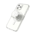 PopSockets - iPhone 12 / iPhone 12 Pro MagSafe Hardcase Hülle + PopGrip Slide (805707) - Transparent