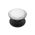 Popsockets 801136 Metallic Diamond Silver - Handy Griff und Ständer (Silber)