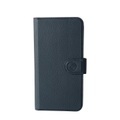 Mike Galeli - 2in1 iPhone 14 Pro Max Echtleder Magnet Wallet Case Tasche Flip Cover (JOSSIP14PROMAX-M01) - Schwarz