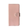 Mike Galeli - 2in1 Samsung Galaxy S22+ Plus 5G Echtleder Magnet Wallet Case Tasche Flip Cover (JOSSS22P-M02) - Rosa