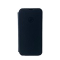 Mike Galeli - iPhone 14 Plus Echtleder Book Case Tasche + Magnetische Schutzhülle (JEFFIP14MAX-M01) - Schwarz