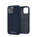 Njord by Elements - iPhone 13 Pro Max MagSafe Lachsleder Hülle (SL14161) - Dunkelblau