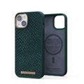 Njord by Elements - iPhone 14 MagSafe Lachsleder Hülle (NA41SL02) - Grün