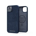 Njord by Elements - iPhone 14 Plus MagSafe Lachsleder Hülle (NA42SL01) - Blau