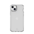 ITSkins - iPhone 14 Plus Hybrid Clear Antimikrobielle Schutz Hardcase Hülle (Fallschutz 3 Meter) - Transparent
