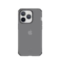 ITSkins - iPhone 14 Pro Spectrum Clear Antimikrobielle Schutz Gummi Hülle (Fallschutz 3 Meter) - Transparent / Schwarz