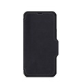 ITSkins - iPhone 13 Hybrid Folio Antibakterielle Recycelte Leder Tasche (Fallschutz 3 Meter) - Schwarz