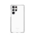 ITSkins - Samsung Galaxy S22 Ultra 5G Spectrum Clear Antimikrobielle Schutz Gummi Hülle (Fallschutz 3 Meter) - Transparent