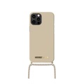iDeal of Sweden - iPhone 12 Pro Max Necklace Case Hardcase Hülle Ordinary + Handykette (IDPNSS21-I2067-299) - Cream Beige