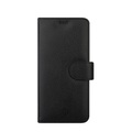 Redneck - Huawei P10 Leder Tasche Flip Cover Litchi Look (RNCS01848) - Schwarz