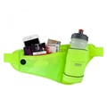 Romix - Bauchgürtel Sport Gurt Tasche mit Getränkehalter (Spritzwassergeschützt) - Neon Gelb