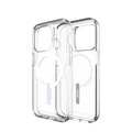 Gear4 (by Zagg) - iPhone 14 Pro Antibakterielle MagSafe Schutzhülle Crystal Palace Snap D3O aus Recycelten Materialien (702010017) - Transparent