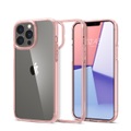 Spigen - iPhone 13 Pro Ultra Hybrid Case Hülle Vergilbungsfrei (ACS03264) - Transparent / Rosa